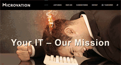 Desktop Screenshot of microvation.de